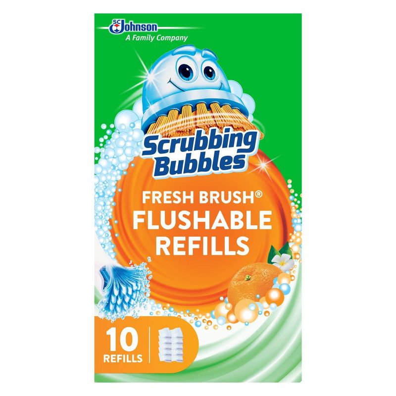 Scrubbing Bubbles Fresh Brush Flushable Refill - 10ct