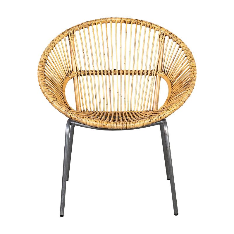 Louanne Rattan Occasional Chair Brown - East At Main