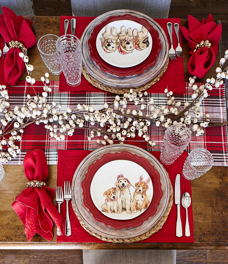 Southern Living Double-Hem-Stitched Linen Placemat