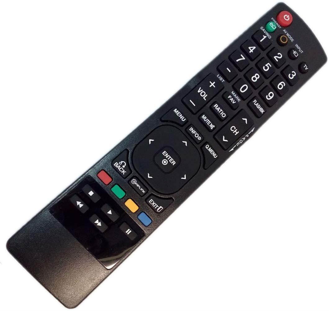 Replaced Remote Control Compatible for LG 42LK520 47LD450C 42PJ350C-UB 50PA5500UG 55LW5300 60PA5500UG LED LCD HDTV