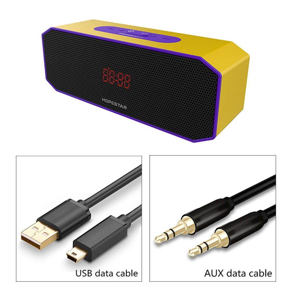 HOPESTAR P8 Portable Wireless Bluetooth Speaker Music Player Power Bank