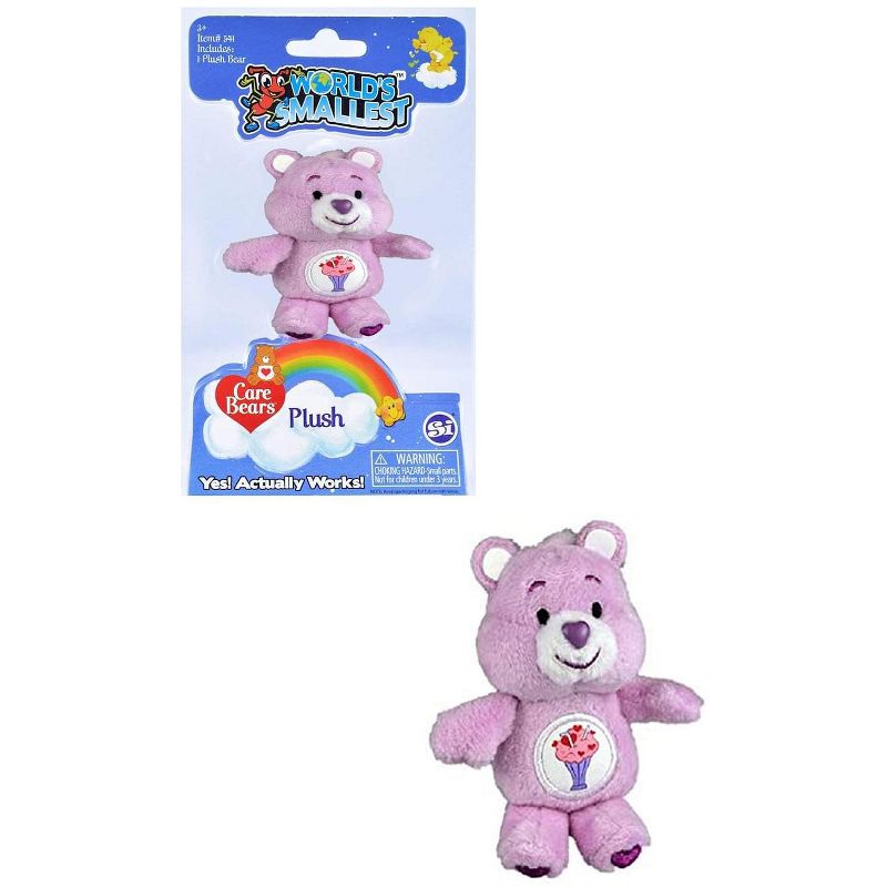 Super Impulse Worlds Smallest Care Bears Mini Plush Toy | Share Bear
