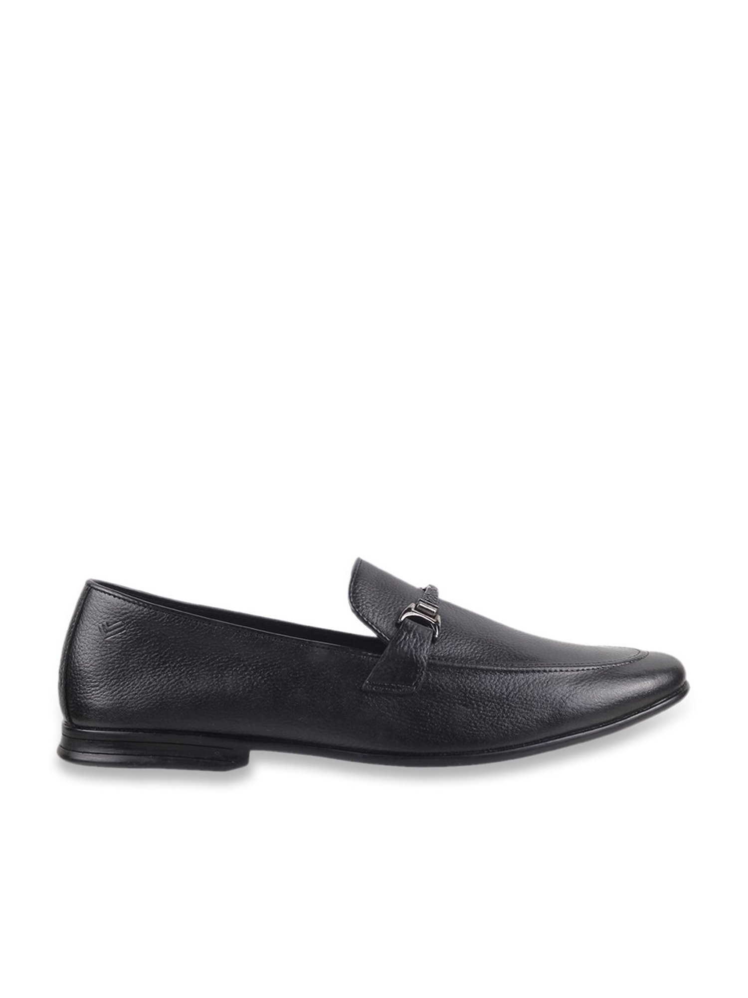 Da Vinchi by Metro Men's Black Formal Loafers
