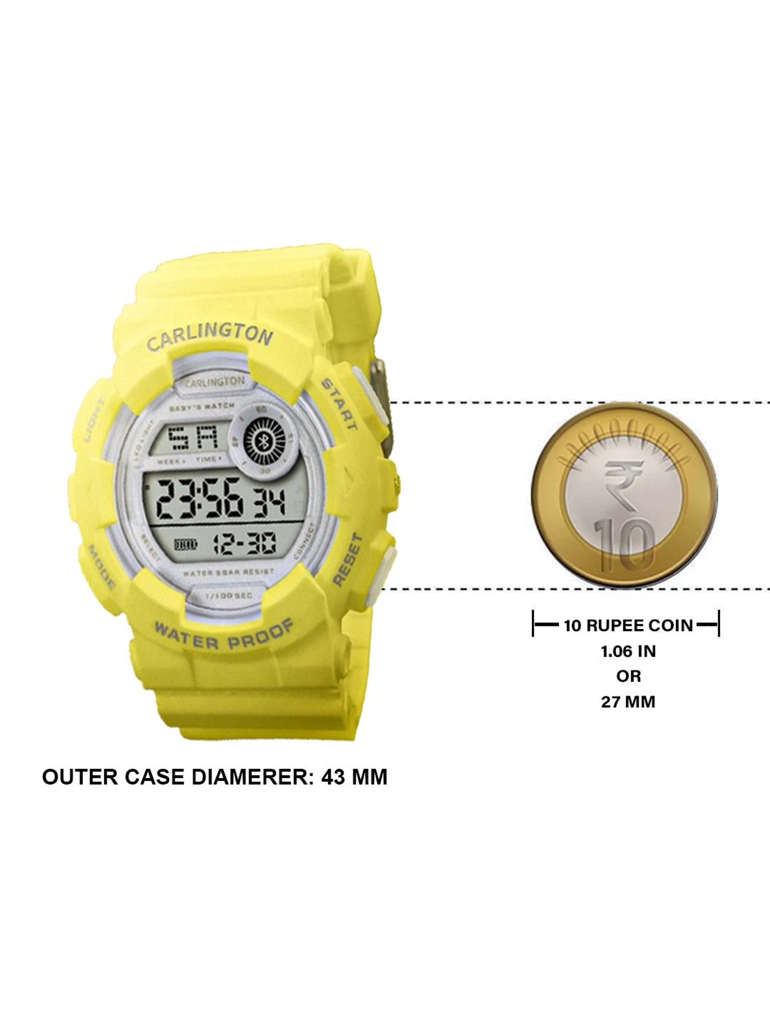 Zoop NS16017PP01 Unisex Digital Watch