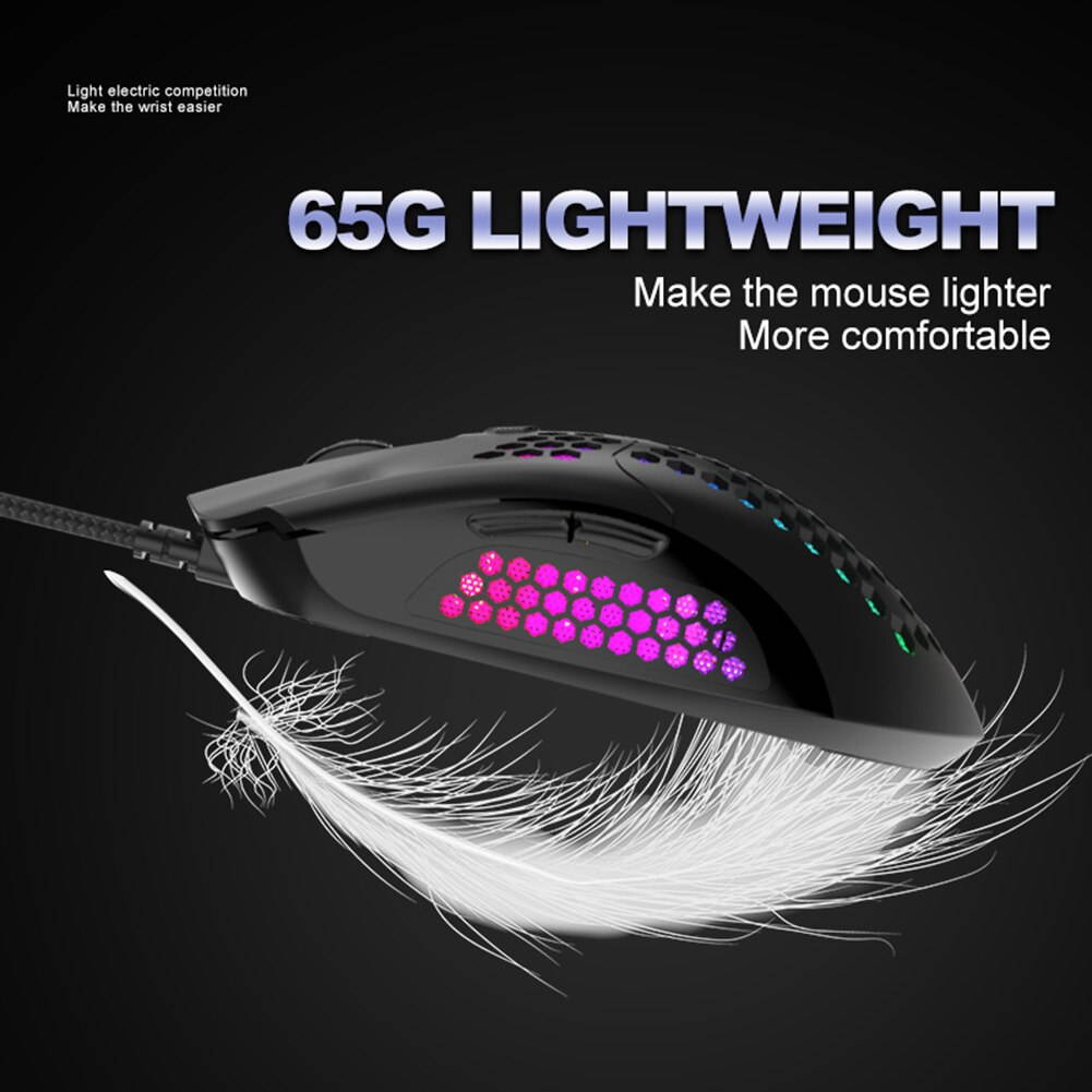 M5 Gaming Mouse 12000 DPI RGB USB Mice for Gamer USB Computer Wried Optical Mice for Computer
