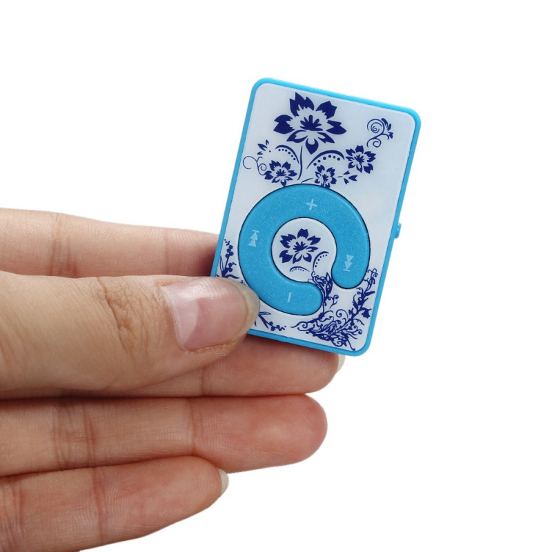 Mini Mirror Clip USB Digital Mp3 Music Player Card(package without )