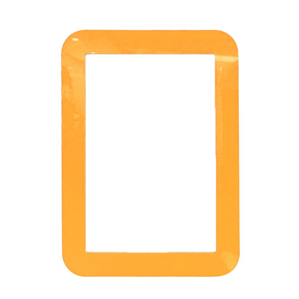 Colorful Photo Frame Strong Magnetic Picture Frame Refrigerator Photo Frame 6 Inch(Purple)