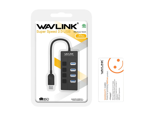 Madeng USB 3.0 HUB Adapter Extender Mini Splitter Box 3 Ports for PC Laptop Macbook Mobile Phone High Speed U Disk Reader