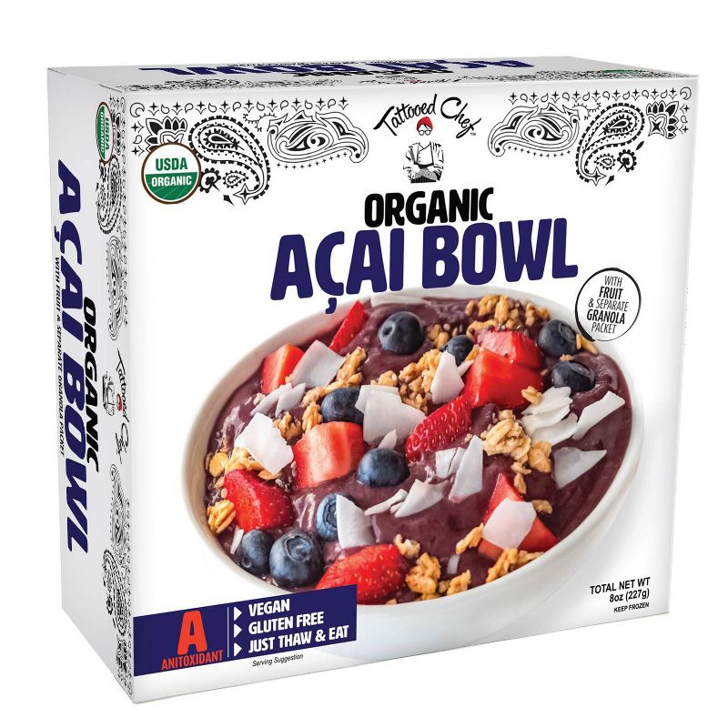 Tattooed Chef Frozen Acai Bowl - 8oz