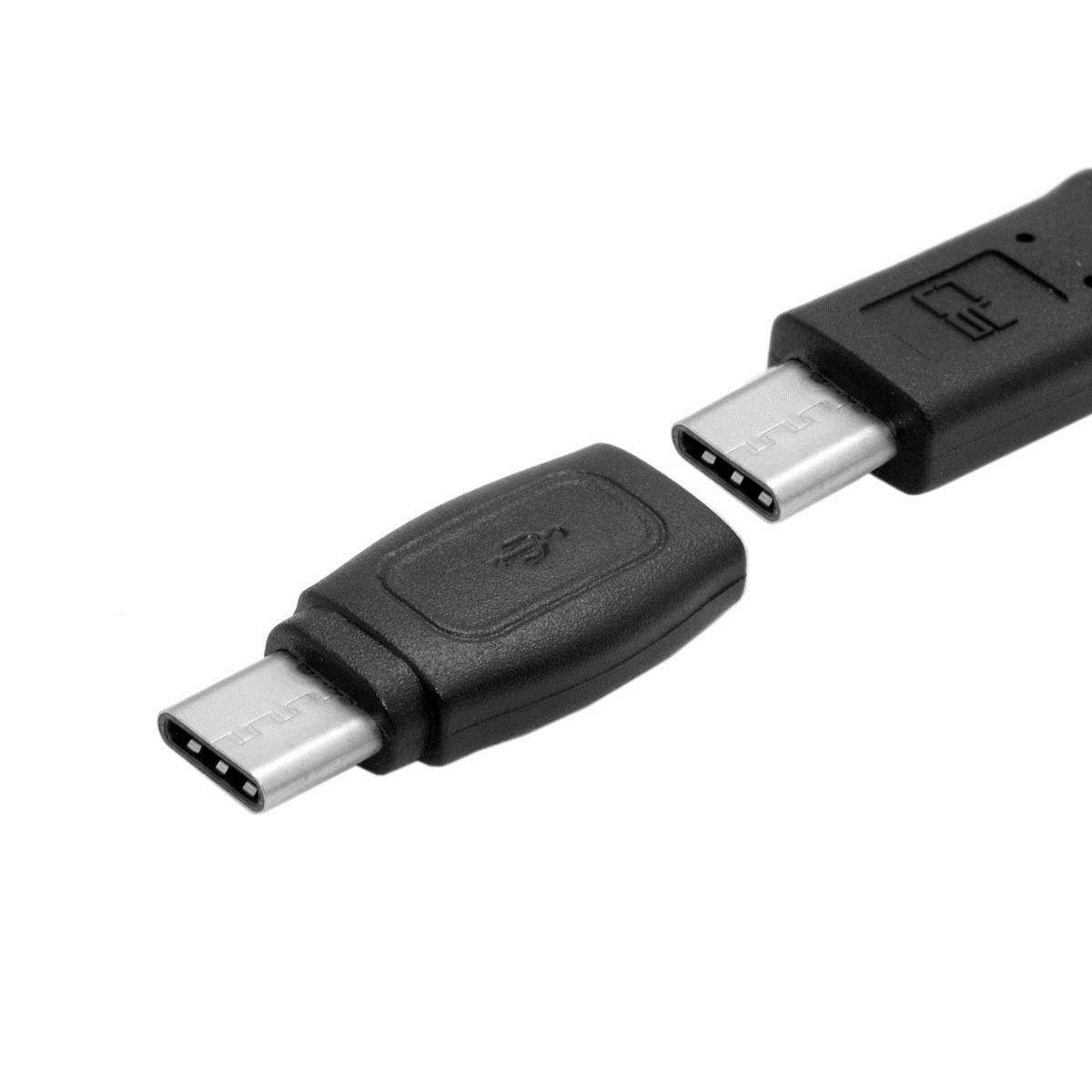 USB 3.1 Type C Male to USB-C Female Data Extension Adapter for Nokia N1 Tablet