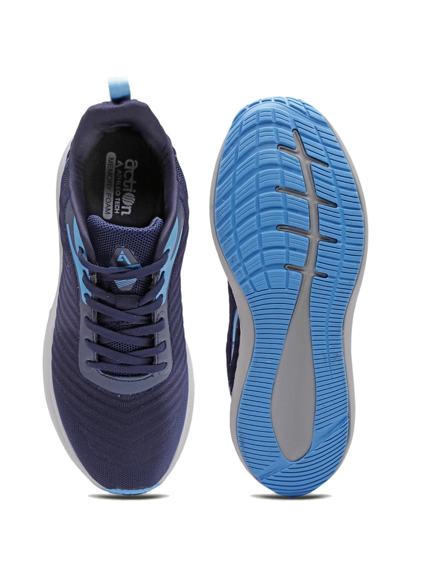 Action Men's Navy Running Shoes