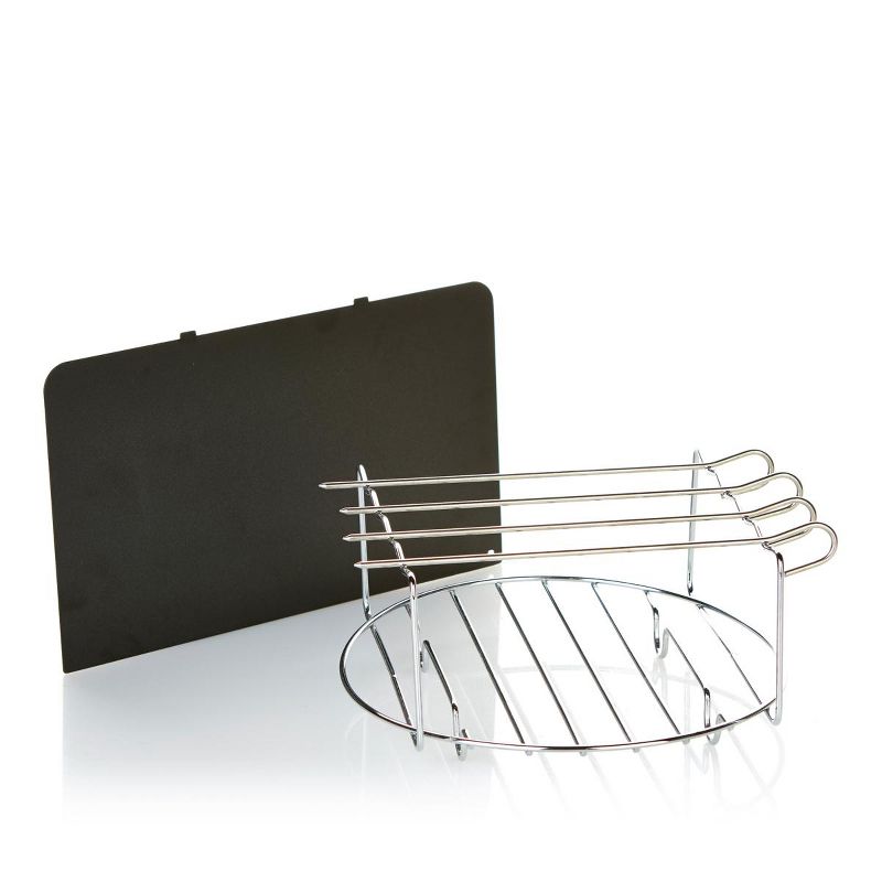 Wolfgang Puck Air Fryer Divider, Rack and Skewer Set Model 646-145 Refurbished