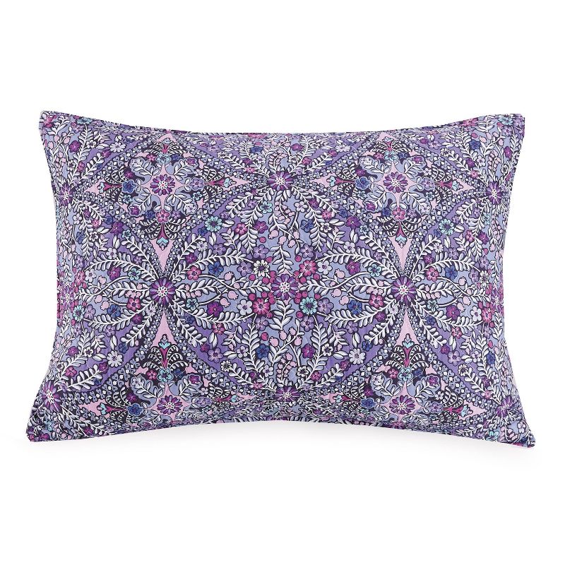 King Kaleidoscope Pillow Sham Purple - Vera Bradley