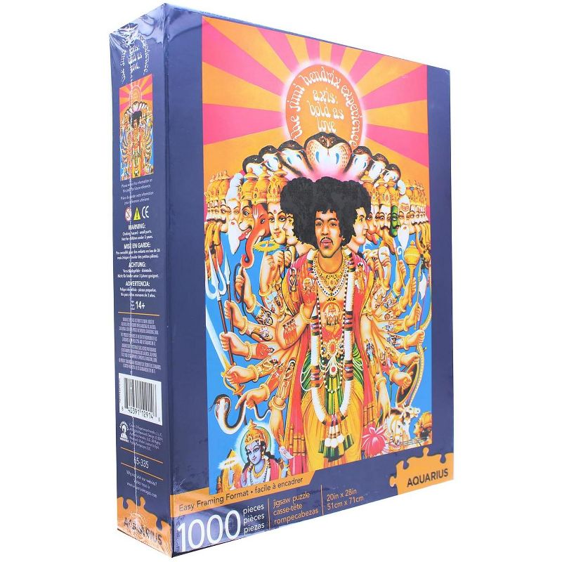 NMR Distribution Jimi Hendrix Axis: Bold As Love Album Cover 1000 Piece Jigsaw Puzzle