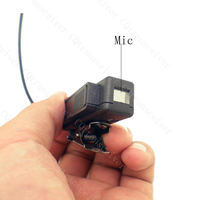 Walkie Talkie Earpiece Boom Mic Overhead Headphone with VOX PTT for Baofeng UV5R BF888S  H777 RT22 RT21 Two Way Radio 1 Pack