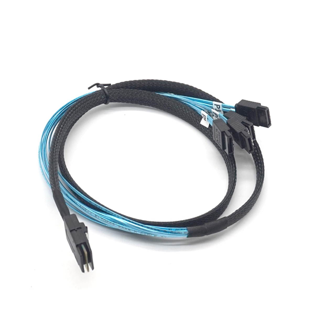Weastlinks SAS SATA Cable Mini-SAS SFF-8087 to 4 SATA Cable Mini SAS 4i SFF8087 36P To 4 SATA 7P Cable