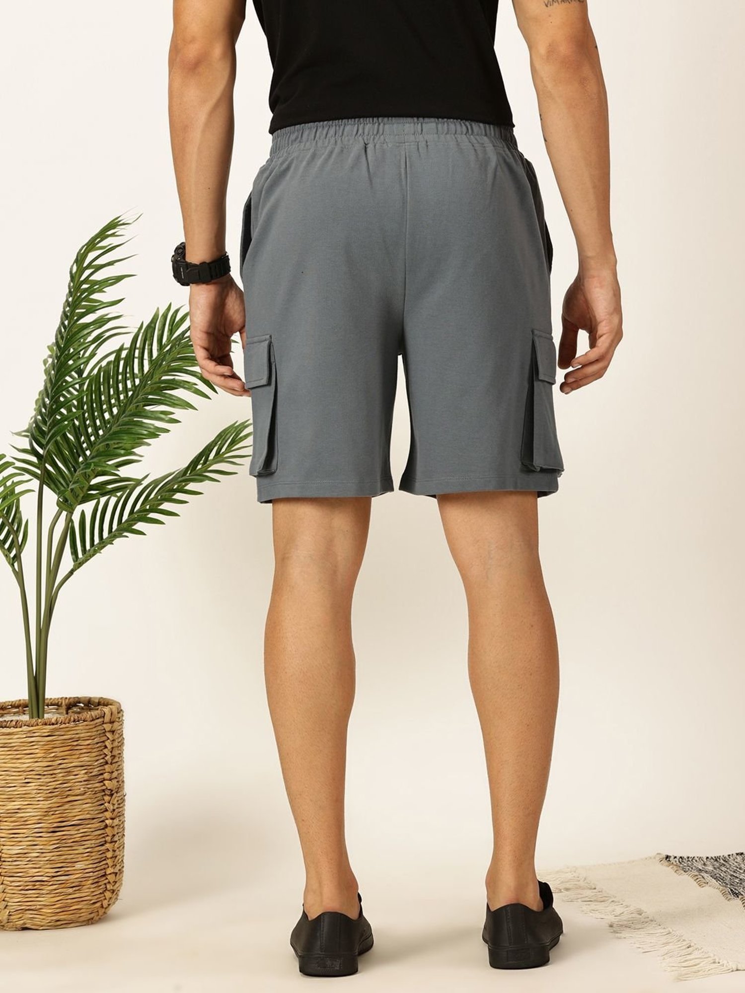 Thomas Scott Stormy Weather Regular Fit Cargo Shorts