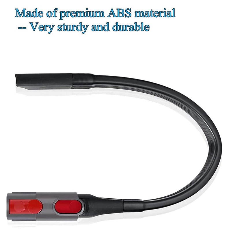 Flexible Crevice Tool Extension Attachment for Dyson V6, Compatible with Dyson V11 V10 V8 V7 Vacuum Cleaner