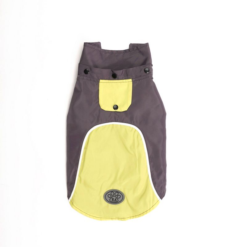 Royal Animals Dog Raincoat - Yellow - L