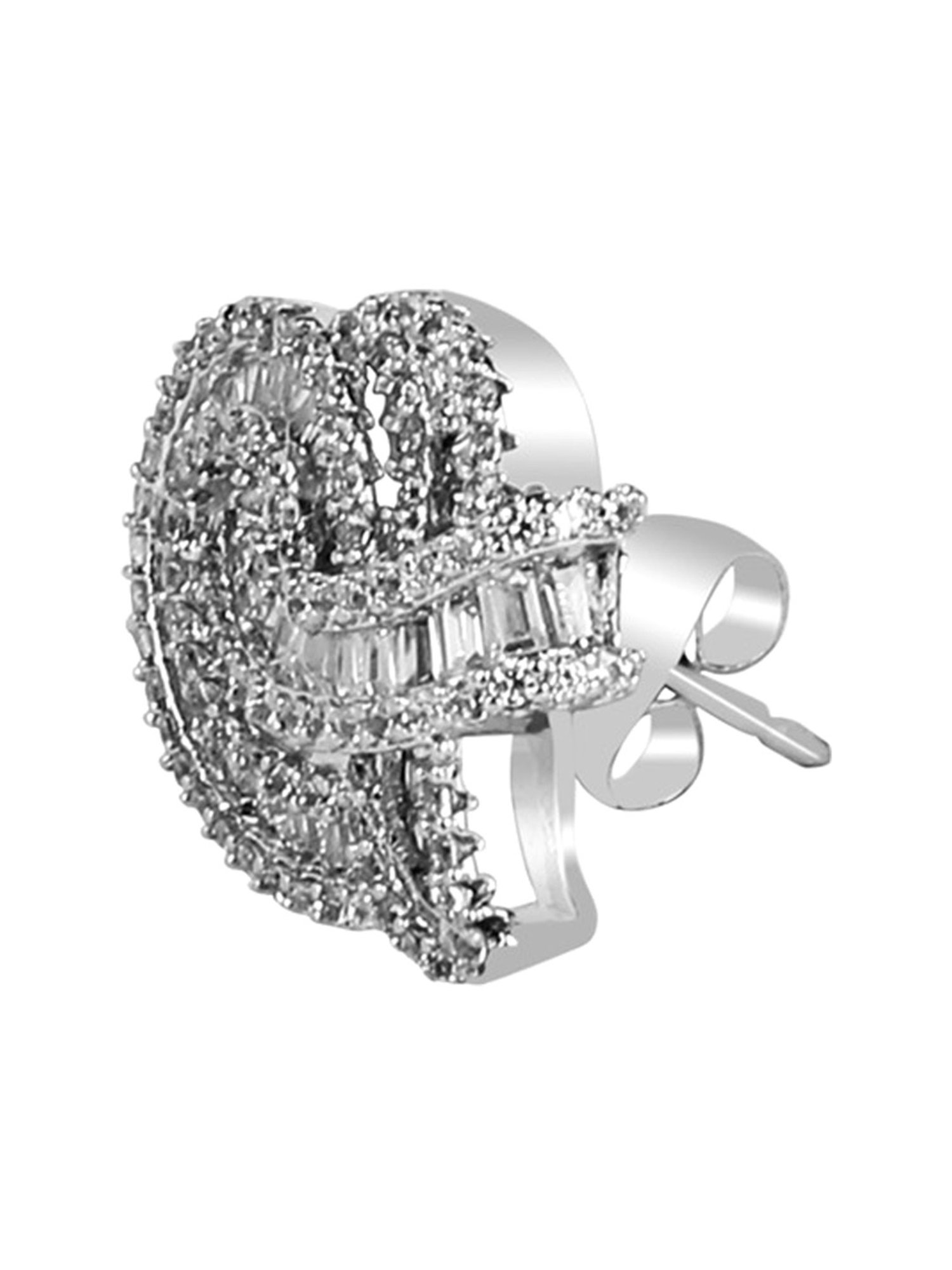 The Real Effect London 800 Silver Earrings for Women