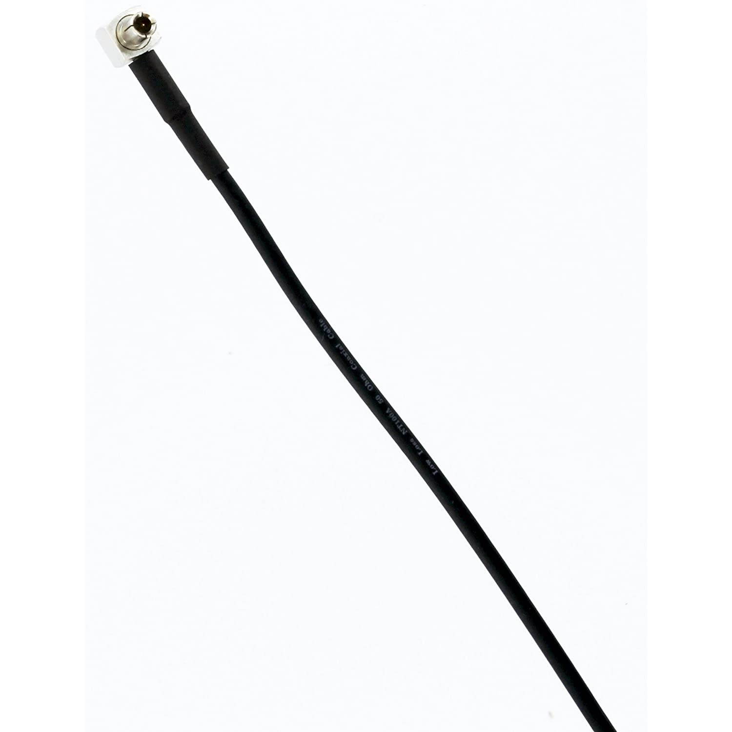 MPD Digital TS9(RA)-TNCf-12in TS-9 Right Angle to TNC Female Bulkhead 3G 4G GMS Satellite Adapter Pigtail | TS9 Cnt100/LMR100 Dual Shielded Coaxial Cable LTE Antenna Adapter