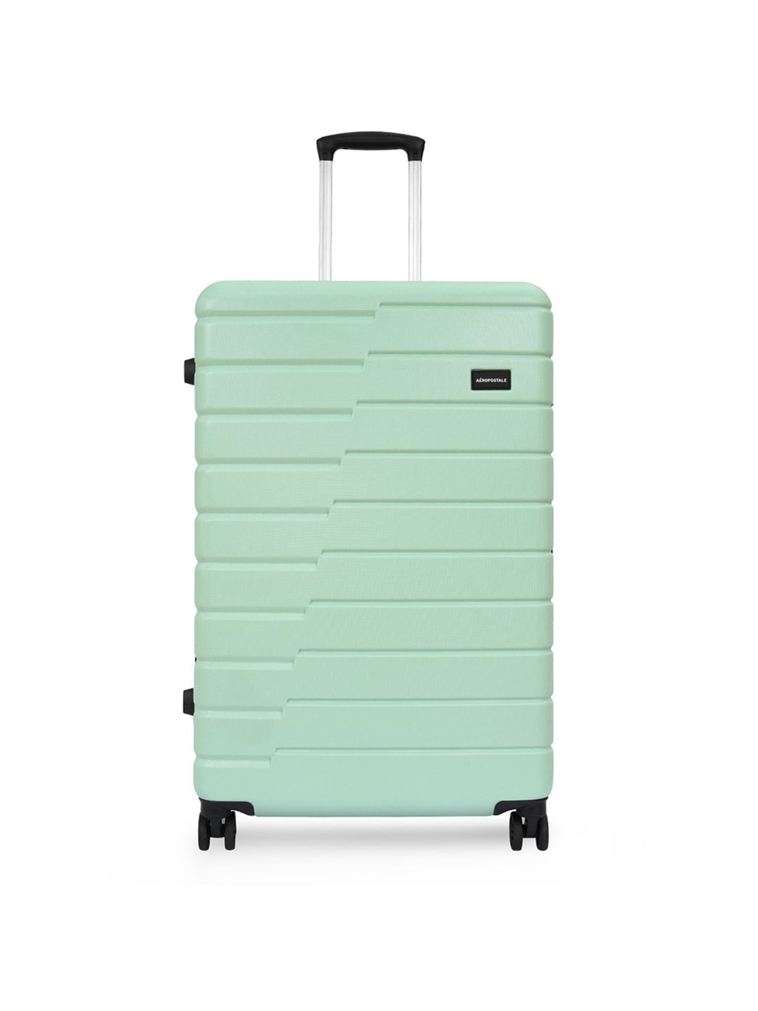 Aeropostale Stout Green Textured Hard Large Trolley Bag - 30 cm