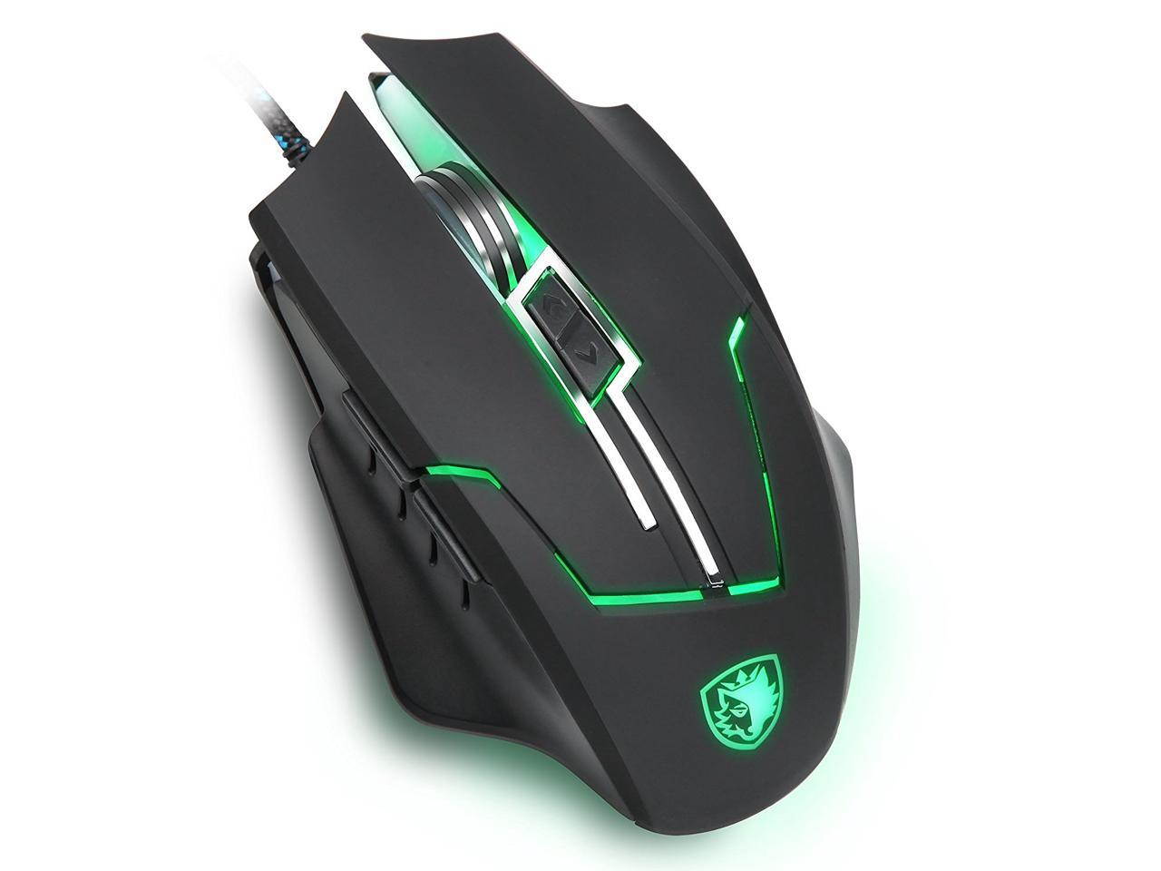 Gaming Mouse Gaming Mice 6 Buttons Professional LED Optical USB Wired Gaming Mouse for PC Mac