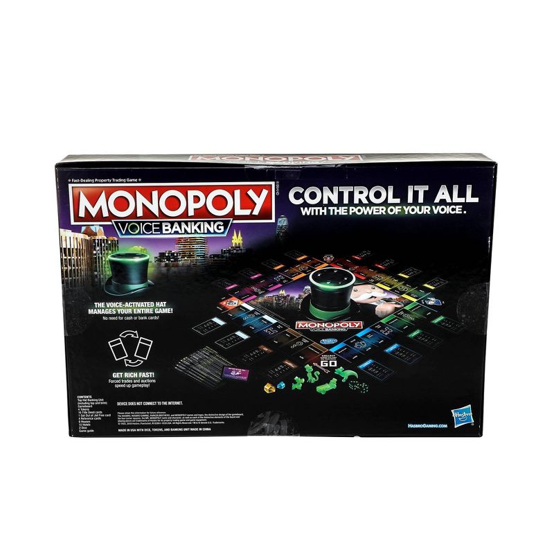 Monopoly Voice Banking Electronic Family Board Game