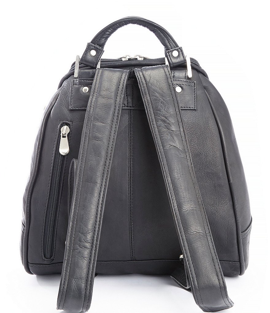 ROYCE New York Leather Luxury Women's Sling Backpack