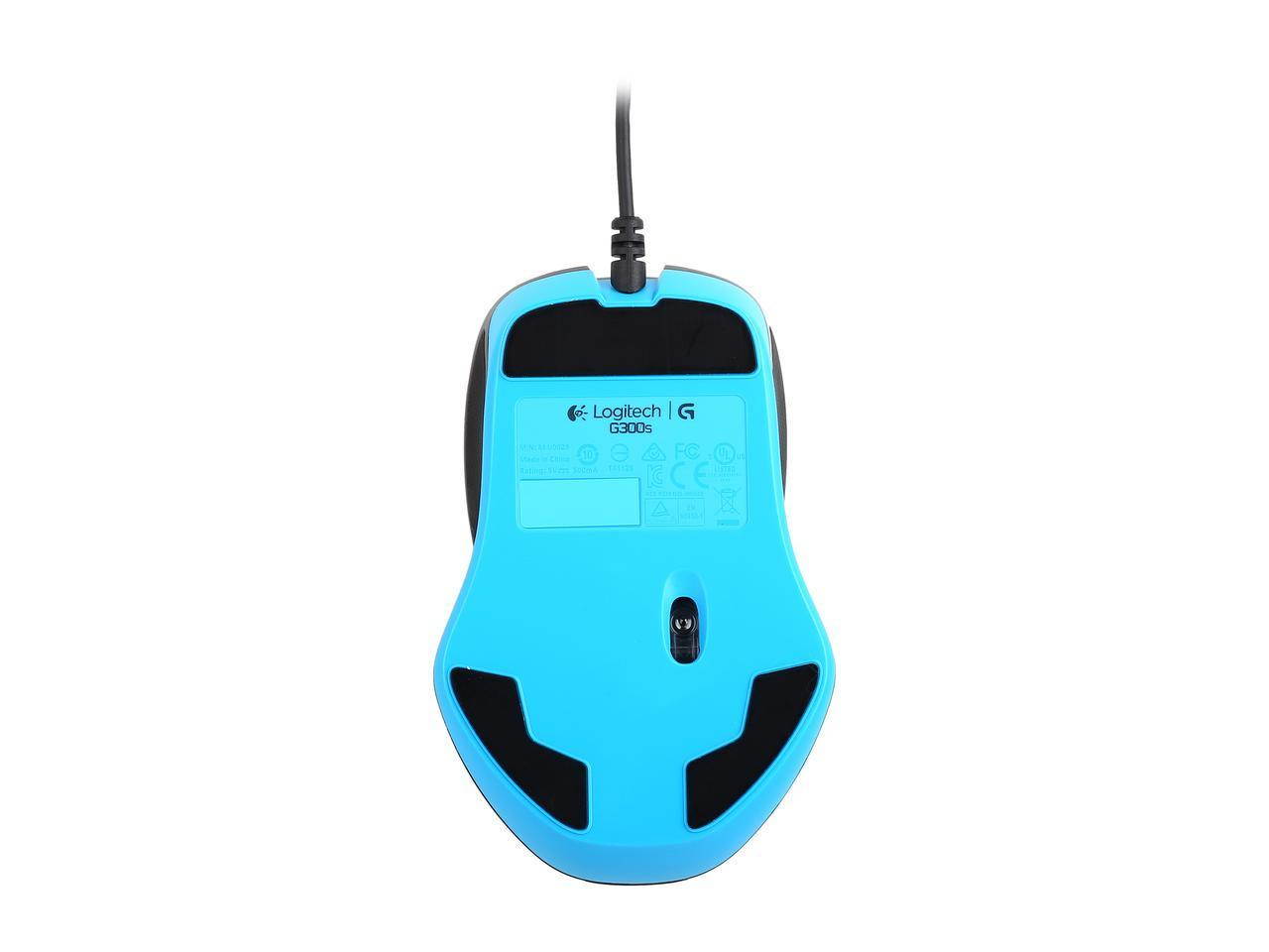 Logitech G300S 910-004360 9 Buttons 1 x Wheel USB Wired Optical 2500 dpi Gaming Mouse
