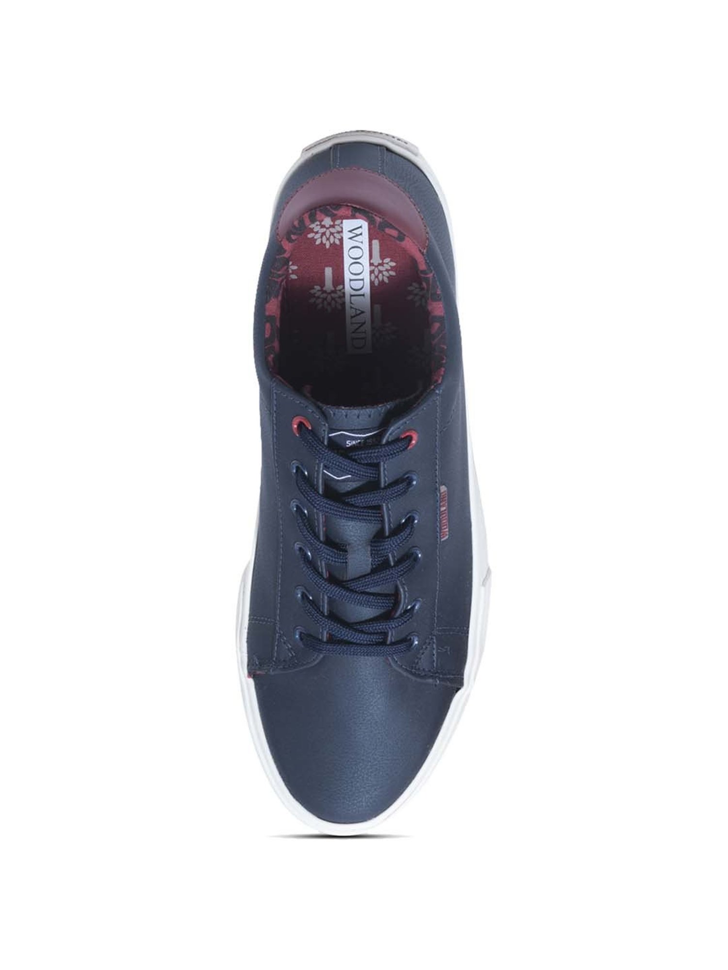 Woodland Men's Navy Casual Sneakers