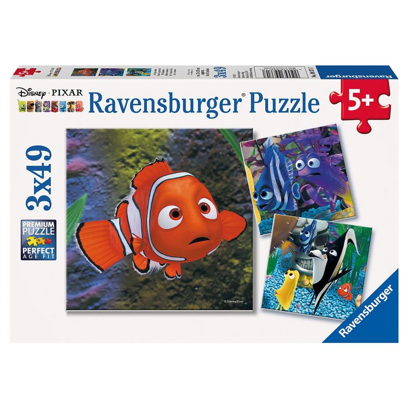 Ravensburger Disney Pixar Finding Nemo: In The Aquarium Puzzle Set - 3pk