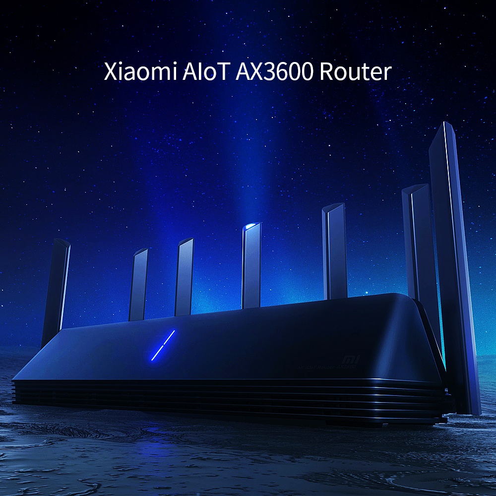Xiaomi AIoT AX3600 Router Wifi6 Gigabit 2976Mbs Dual-Band WiFi Router WiFi Signal Amplifier with 6 High Gain Antennas