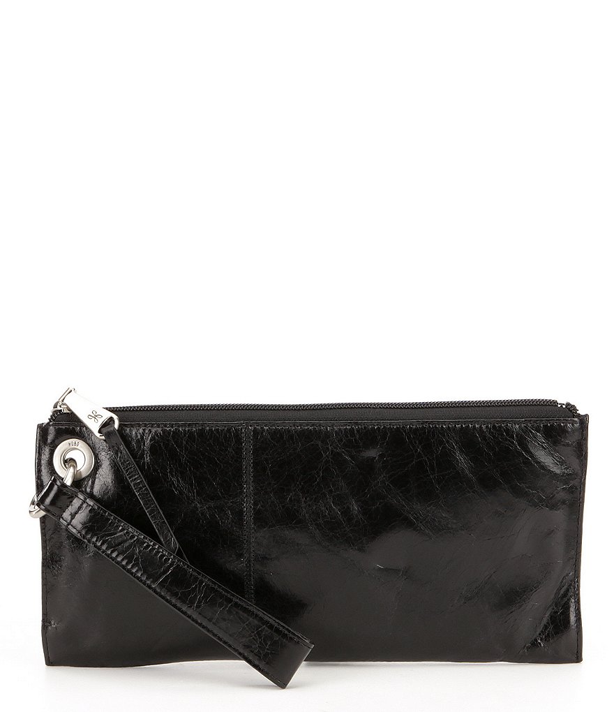 HOBO Vida Top-Grain Leather Zip Wristlet