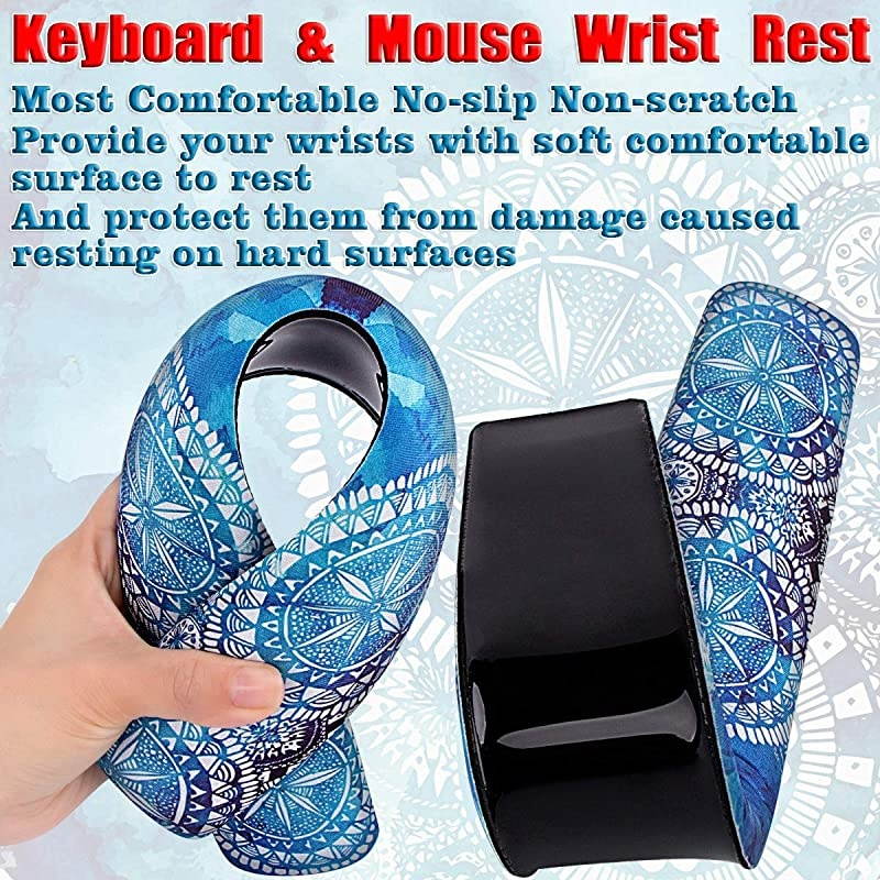 Gel Firm Soft Keyboard Wrist Support Pad, Ergonomic Latest Custom Non-Slip Design Keyboard Pad