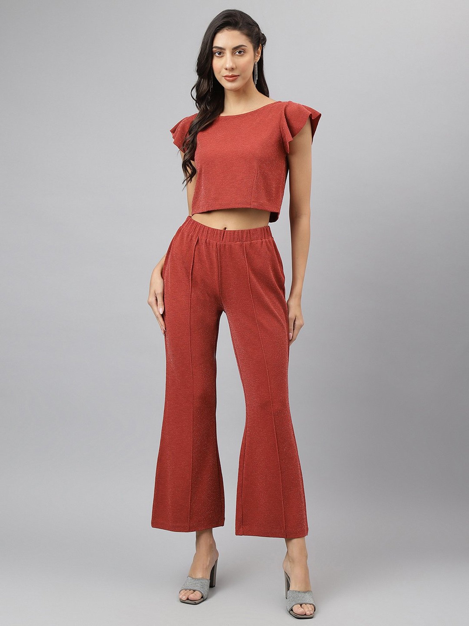 Latin Quarters Rust Maxi Co-Ord Set