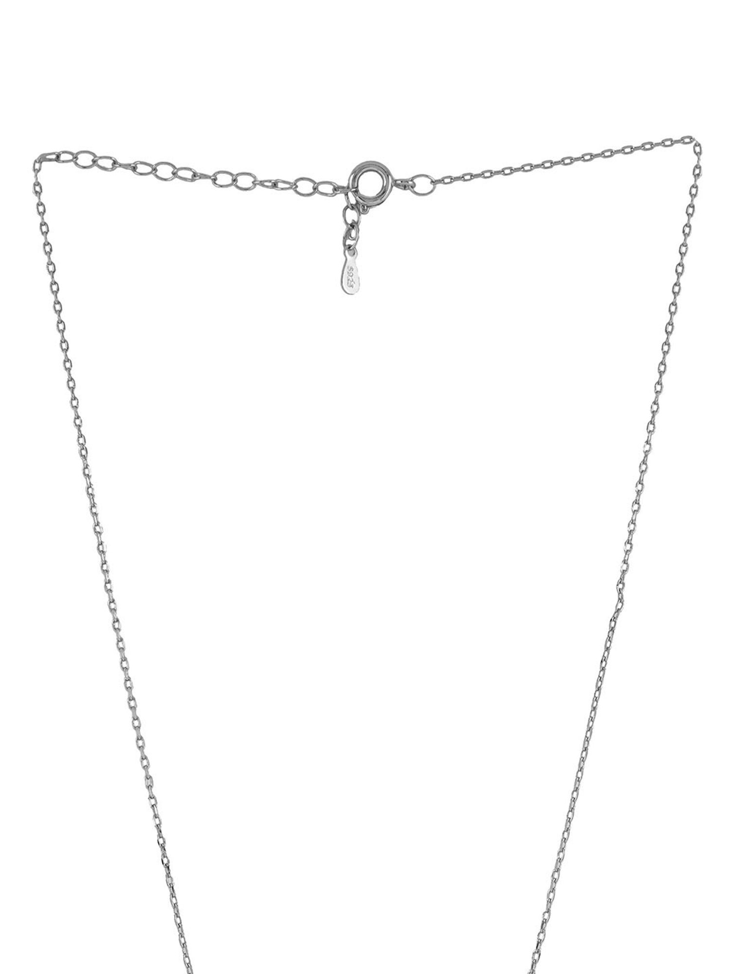 Joker & Witch Silver Romance Kriss Kross Silver Necklace