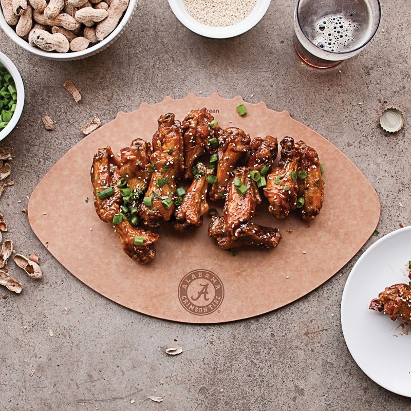 Picnic at Ascot Bamboo Butcher Block  13" x 13"