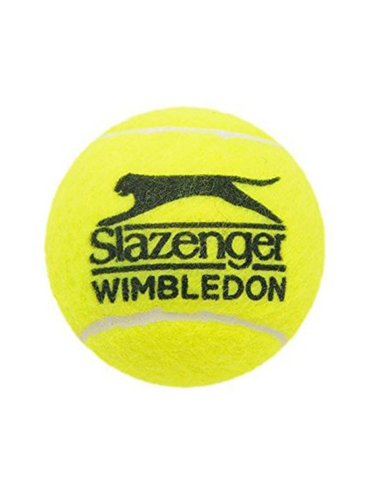 Dunlop Pack of 3 Slazenger Wimbledon Tennis Ball (Lime) Size - 6.86 cm