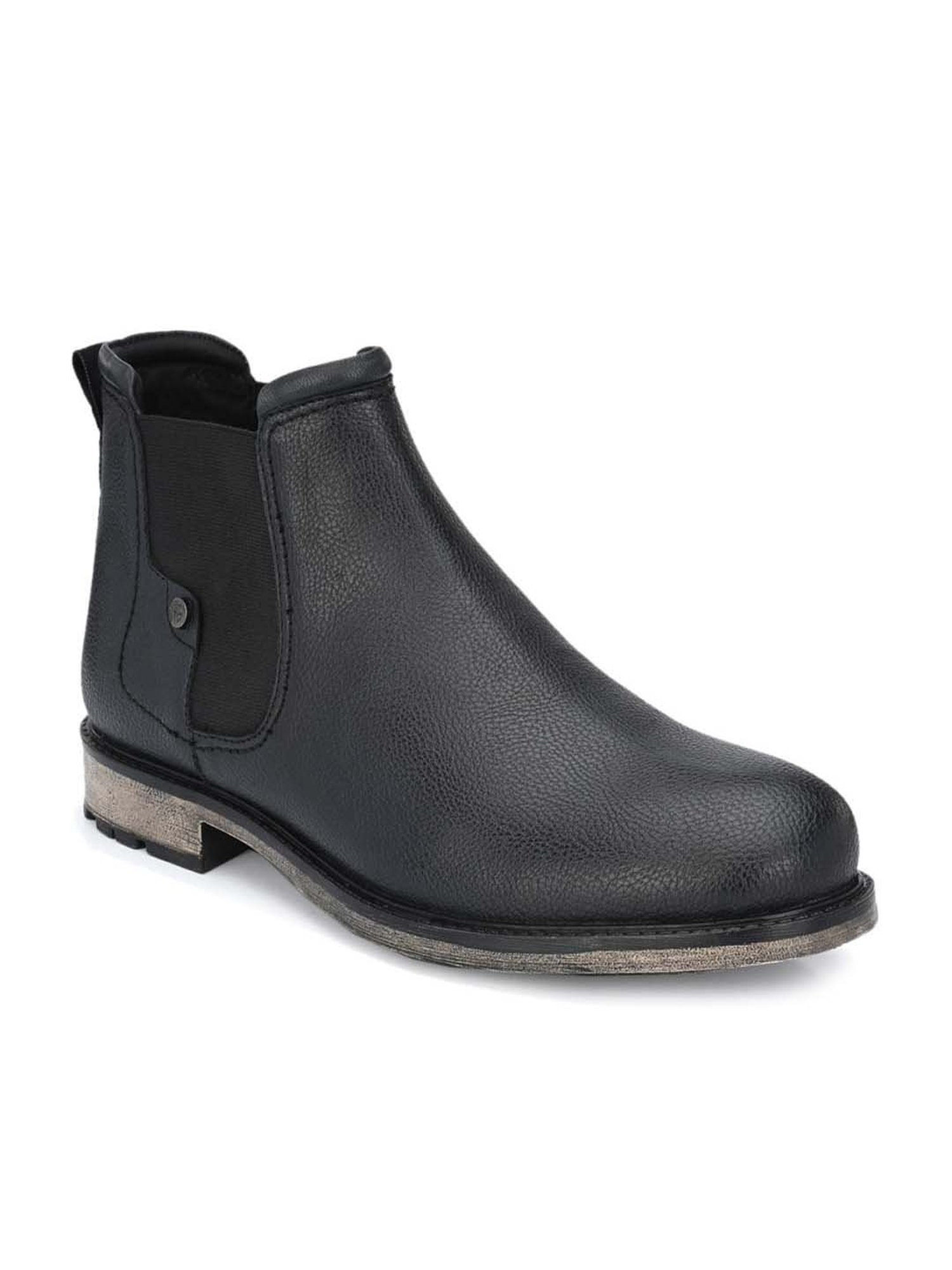 Delize Men's Black Chelsea Boots