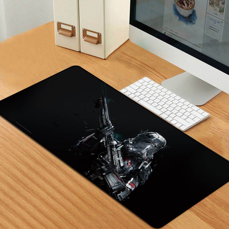 HISPETECH Star Wars Mouse Pad 800x300mm Large Mouse Pad Locking Edge Nature Rubber Computer Gaming Mousepad XL for PC Laptop Desktop