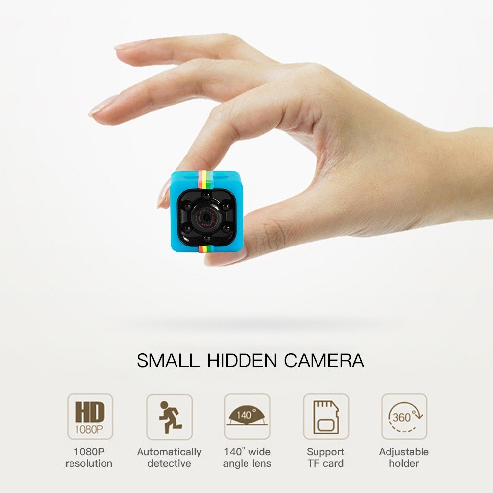 SQ11 1080P Sport DV Mini Night Vision Monitor Concealed Camera Car DV Digital Video Recorder