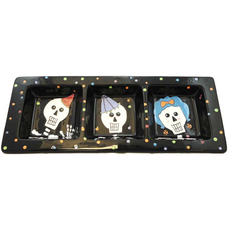 Halloween Boo Bash Divided Plate  -  Serving Platters