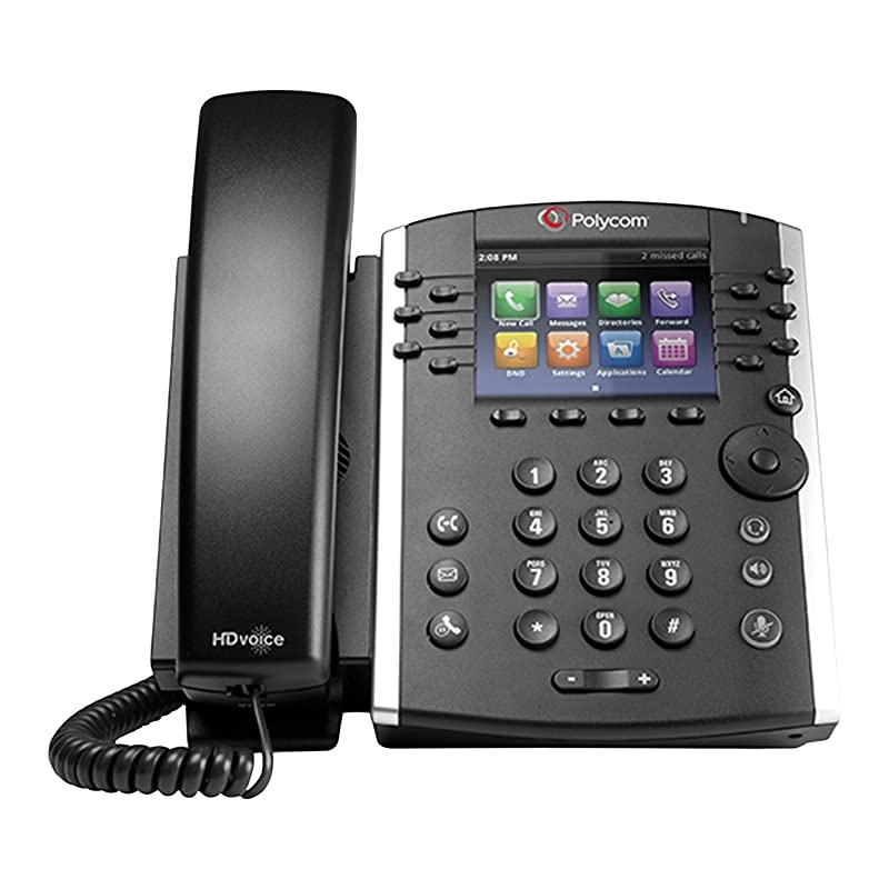 2200-46157-025 VVX 400 IP Business PoE Telephone (Power Supply not Included)