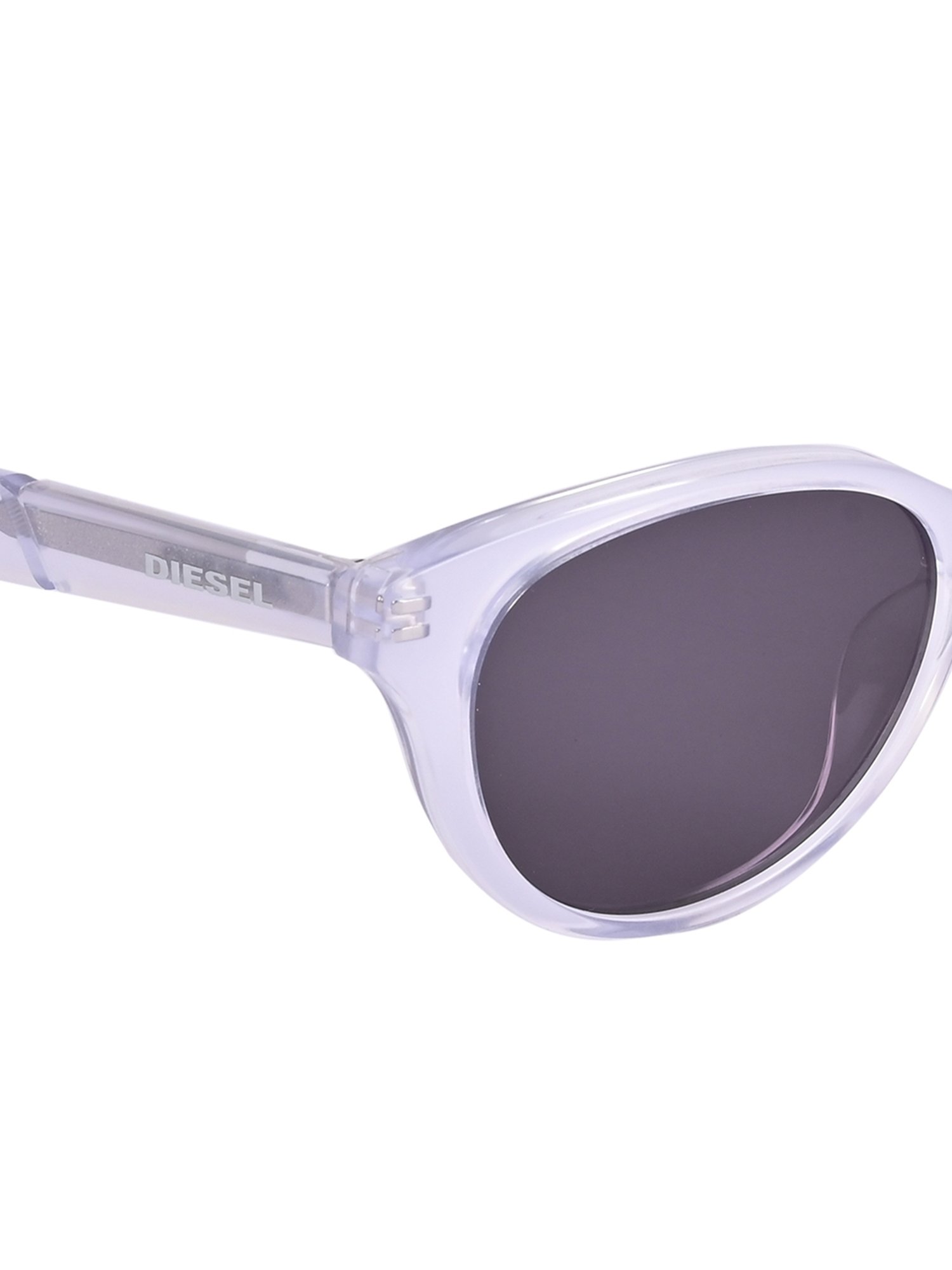 DIESEL DL0357 47 27A Grey Oval Sunglasses