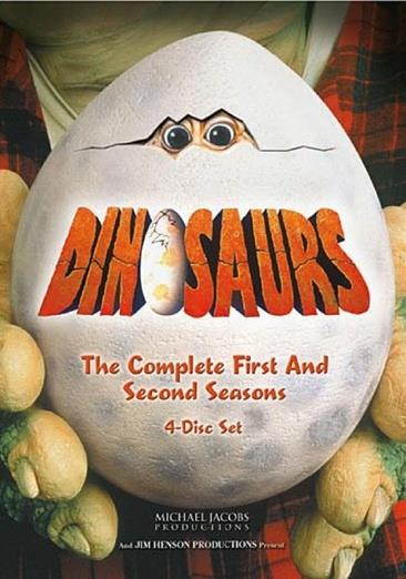BUENA VISTA HOME VIDEO DINOSAURS-1ST & 2ND SEASONS (DVD/4 DISC/RE-PKGD) D134006D