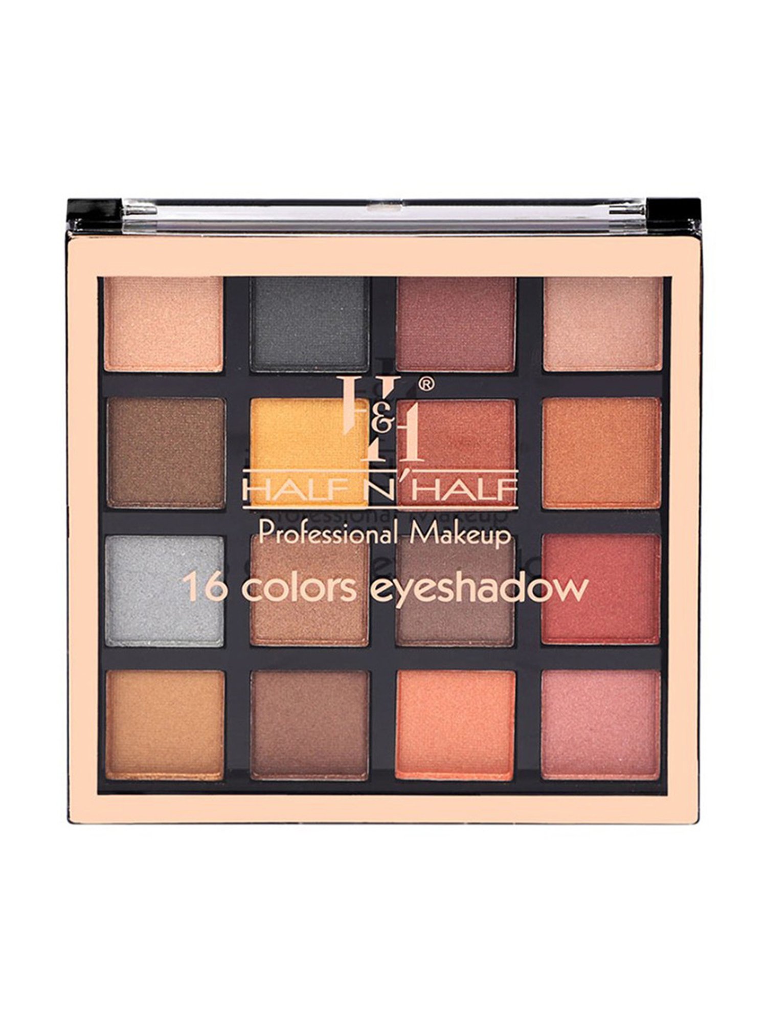 Half N Half Professional Makeup Eyeshadow Palette 02 - 18 gm