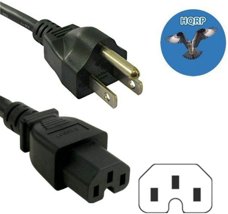 HQRP 6ft AC Power Cord Works with HP 8121-0973 Procurve 3500 Series Network Switch J8692A J8693A J9148A 2620 Mains Cable