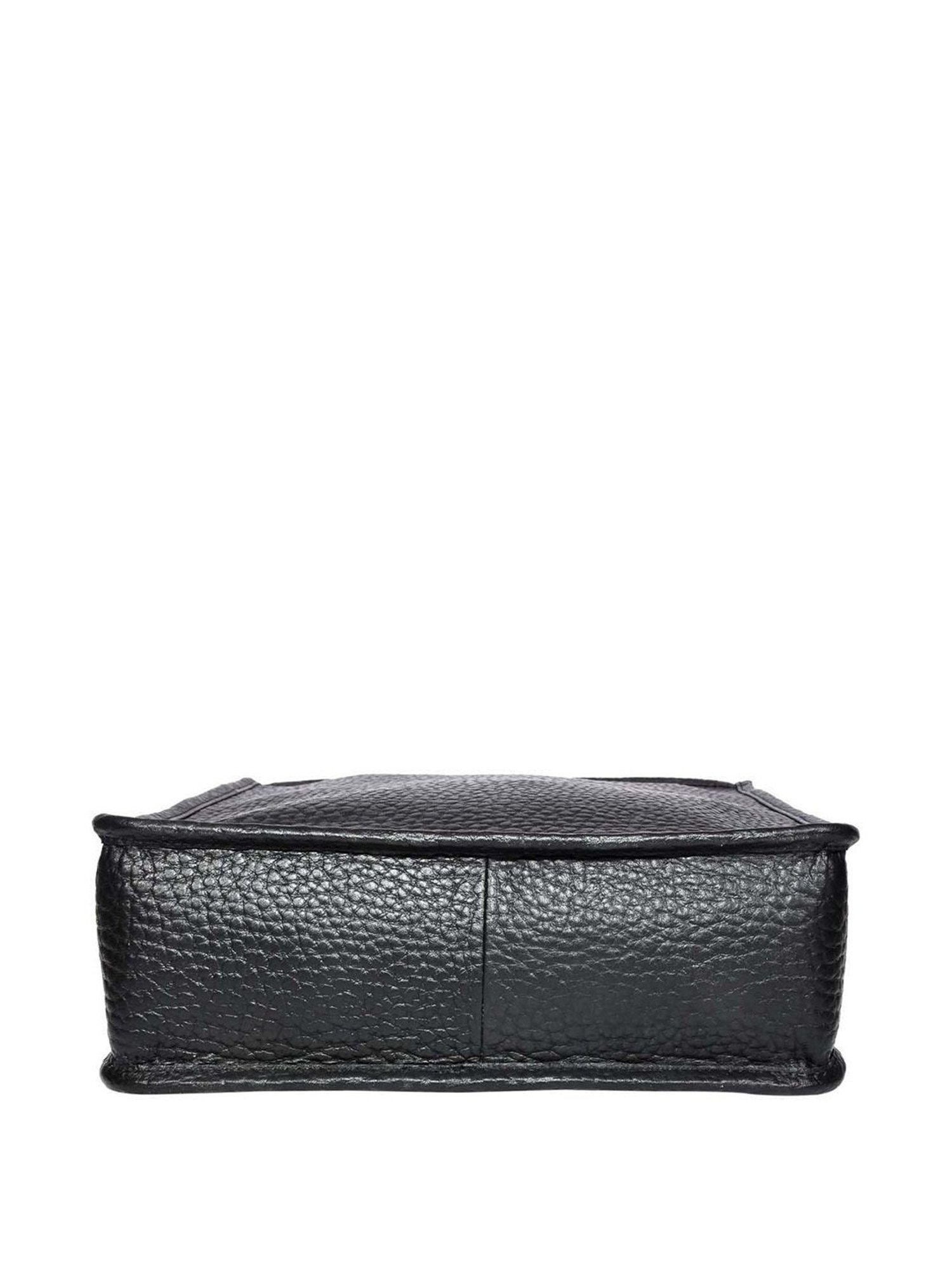 SASSORA Black Solid Medium Sling Handbag