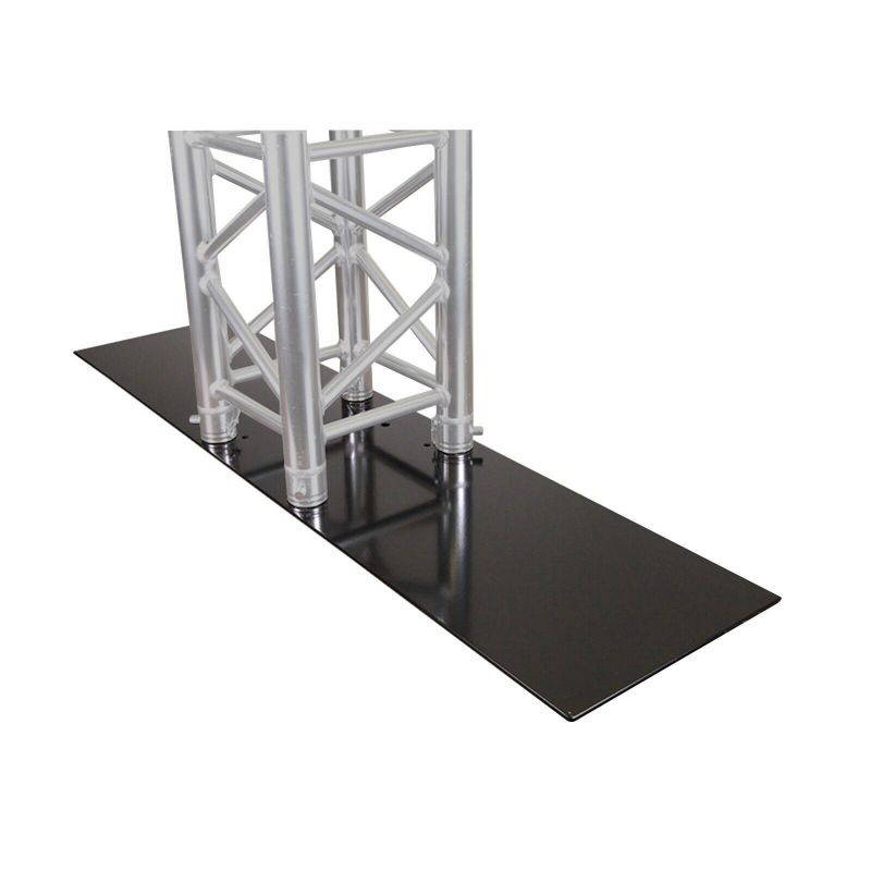 Global Truss 1FT x 4FT Steel Base Plate 1X4S F33 Trussing